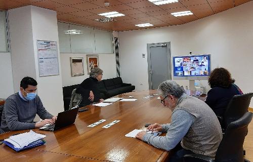 La videoconferenza con i rappresentanti dei Confidi Fvg